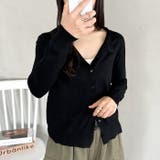 クルーネックベーシックニットカーディガン | Outfitter lab | 詳細画像42