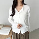 クルーネックベーシックニットカーディガン | Outfitter lab | 詳細画像7