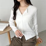 クルーネックベーシックニットカーディガン | Outfitter lab | 詳細画像8