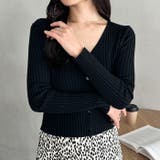 クロップドリブニットカーディガン | Outfitter lab | 詳細画像31 