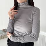 メロウハイネックシアーベロアトップス | Outfitter lab | 詳細画像10