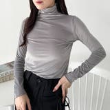 メロウハイネックシアーベロアトップス | Outfitter lab | 詳細画像11