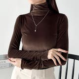 メロウハイネックシアーベロアトップス | Outfitter lab | 詳細画像16