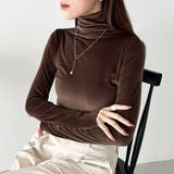 メロウハイネックシアーベロアトップス | Outfitter lab | 詳細画像19