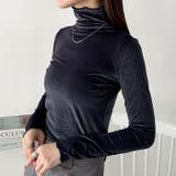 メロウハイネックシアーベロアトップス | Outfitter lab | 詳細画像22