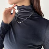 メロウハイネックシアーベロアトップス | Outfitter lab | 詳細画像23