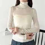 メロウハイネックシアーベロアトップス | Outfitter lab | 詳細画像5