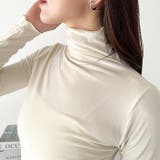 メロウハイネックシアーベロアトップス | Outfitter lab | 詳細画像8