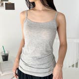 抗菌カップ付きキャミソール | Outfitter lab | 詳細画像17 