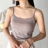 抗菌カップ付きキャミソール | Outfitter lab | 詳細画像20 