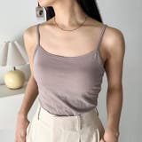 抗菌カップ付きキャミソール | Outfitter lab | 詳細画像21 