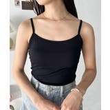 ブラック | 抗菌カップ付きキャミソール | Outfitter lab