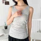 抗菌カップ付きタンクトップ | Outfitter lab | 詳細画像15 