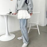 コットンレースティアードミニスカート | Outfitter lab | 詳細画像14 