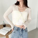 レースシアーカーディガントップス | Outfitter lab | 詳細画像11