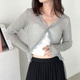 レースシアーカーディガントップス | Outfitter lab | 詳細画像20
