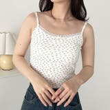 カップ付き小花柄キャミソール | Outfitter lab | 詳細画像10 