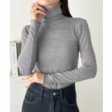 グレー | タートルネックトップス | Outfitter lab