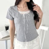 レイヤード風レースリボントップス | Outfitter lab | 詳細画像27