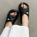 ワンポイントハート厚底クロスベルトサンダル | Outfitter lab | 詳細画像13