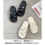 ワンポイントハート厚底クロスベルトサンダル | Outfitter lab | 詳細画像21