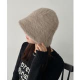 グレイッシュベージュ | シャギーファーバケットハット | Outfitter lab