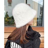 アイボリー | シャギーファーバケットハット | Outfitter lab