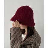 ワインレッド | シャギーファーバケットハット | Outfitter lab