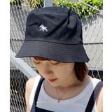 ブラック | POLO CHAMPS / リバーシブルバケットハット | Outfitter lab
