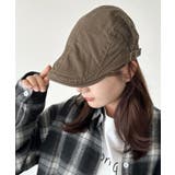 カーキ | 無地ヴィンテージハンチング帽 | Outfitter lab