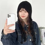 ポンポン付きフードニットキャップ | Outfitter lab | 詳細画像12 