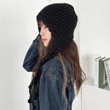 ポンポン付きフードニットキャップ | Outfitter lab | 詳細画像14 