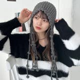 ポンポン付きフードニットキャップ | Outfitter lab | 詳細画像18 