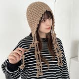 ポンポン付きフードニットキャップ | Outfitter lab | 詳細画像26 