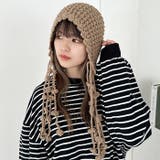 ポンポン付きフードニットキャップ | Outfitter lab | 詳細画像27 