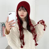 ポンポン付きフードニットキャップ | Outfitter lab | 詳細画像33 