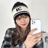 モノトーンロゴビーニー | Outfitter lab | 詳細画像15 