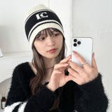 モノトーンロゴビーニー | Outfitter lab | 詳細画像9 