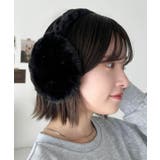 ブラック | フェイクファーイヤーマフ | Outfitter lab