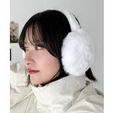 ホワイト | フェイクファーイヤーマフ | Outfitter lab