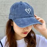 ハート刺繍ピグメントキャップ | Outfitter lab | 詳細画像12