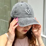 ハート刺繍ピグメントキャップ | Outfitter lab | 詳細画像5