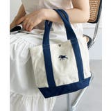 ネイビー | POLO CHAMPS / キャンバスバッグ(ポーチ付き) | Outfitter lab