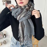 シンプルタータンチェックマフラー | Outfitter lab | 詳細画像17 