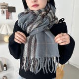 シンプルタータンチェックマフラー | Outfitter lab | 詳細画像18 