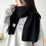 リブニットショートマフラー | Outfitter lab | 詳細画像13