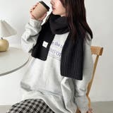 リブニットショートマフラー | Outfitter lab | 詳細画像15