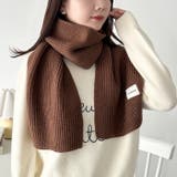 リブニットショートマフラー | Outfitter lab | 詳細画像24