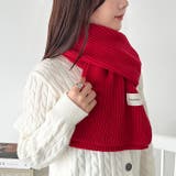 リブニットショートマフラー | Outfitter lab | 詳細画像31