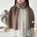 リブニットショートマフラー | Outfitter lab | 詳細画像47